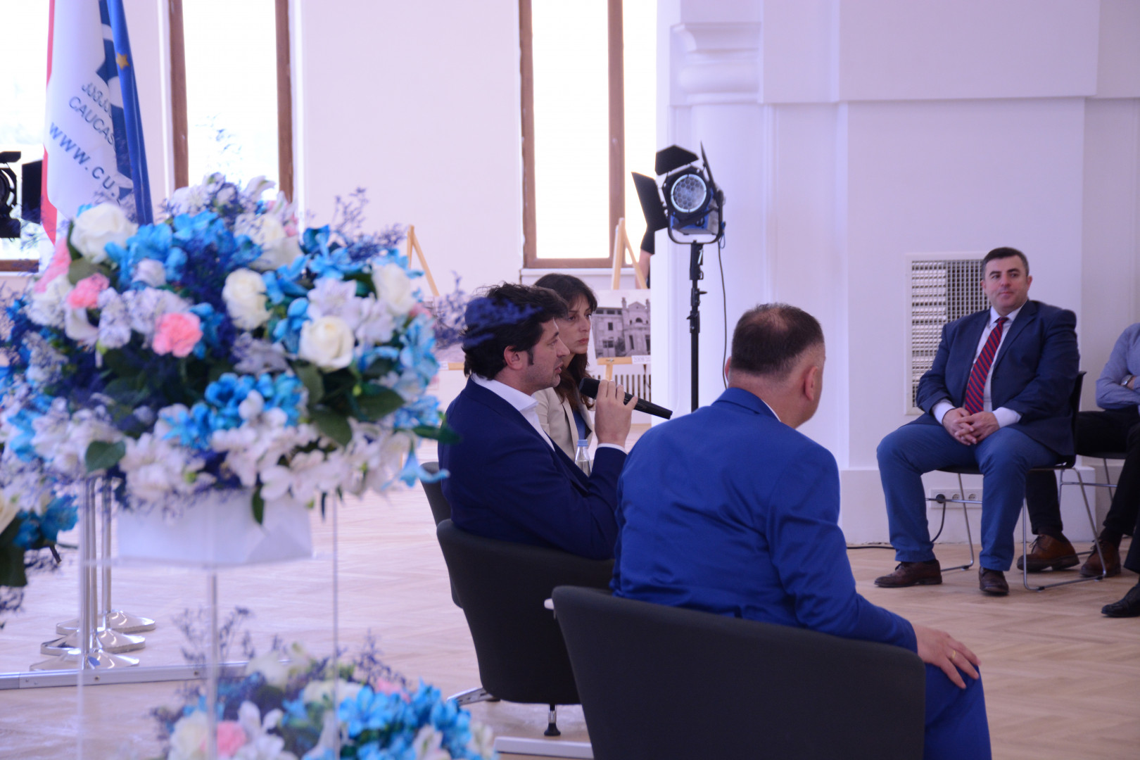 კახა კალაძის შეხვედრა კავკასიის უნივერსიტეტის სტუდენტებთან
