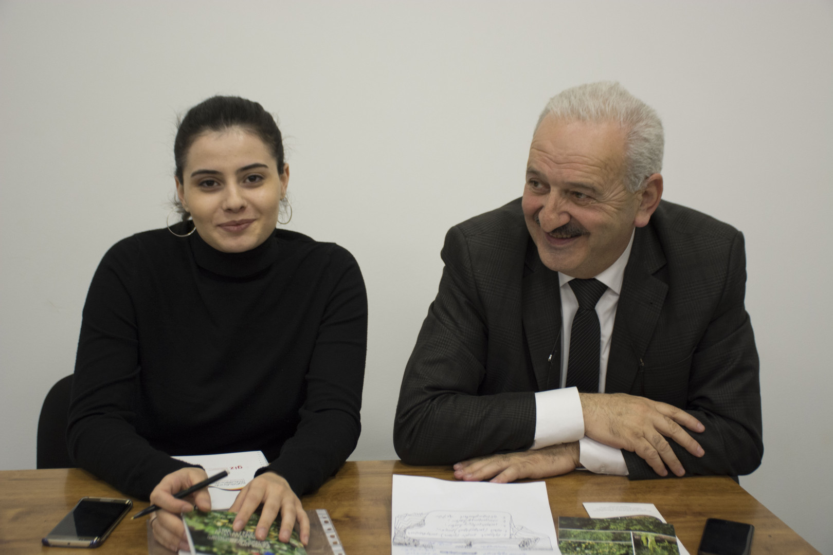 საინფორმაციო შეხვედრა სტუდენტებთან
