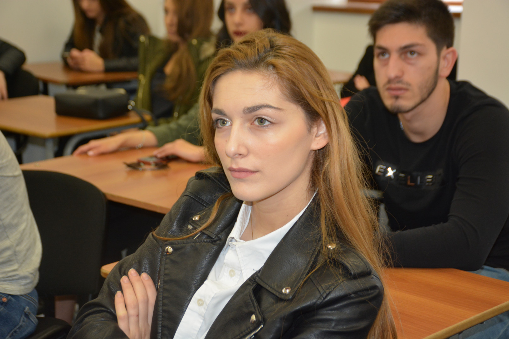 შეხვედრა სტუდენტებთან