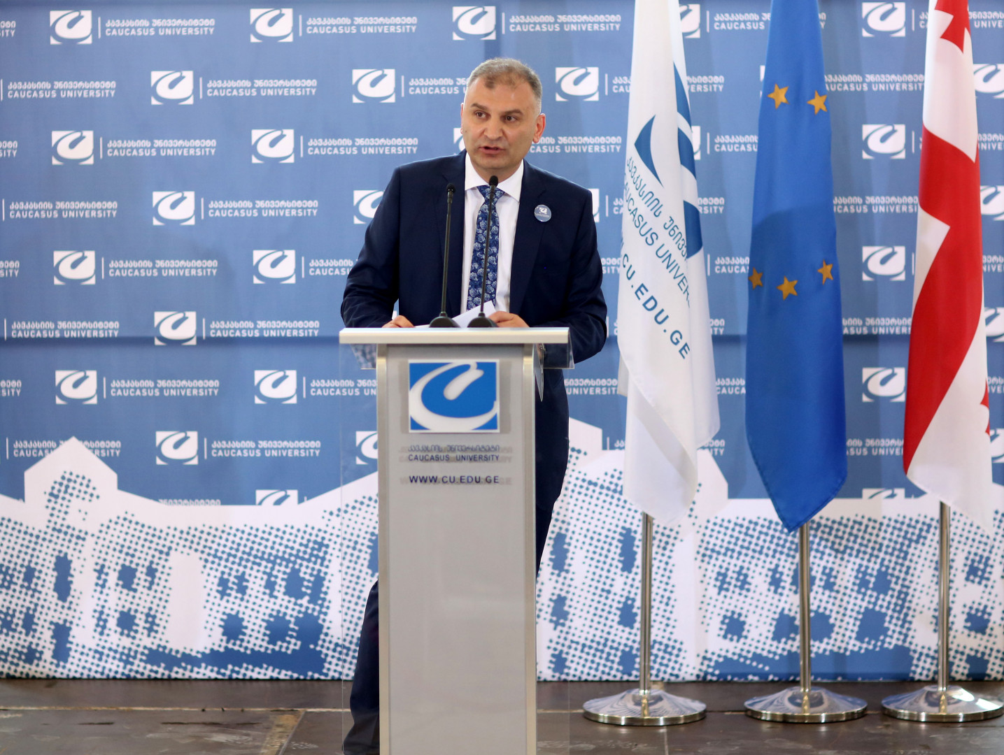 კავკასიის უნივერსიტეტის კამპუსის ოფიციალური გახსნის ღონისძიება