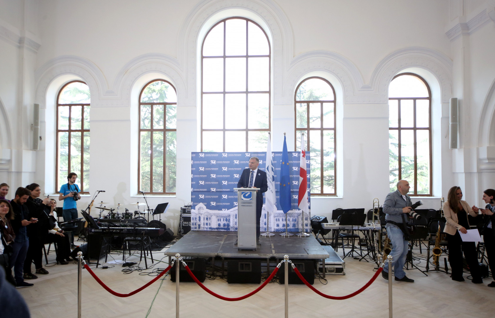 კავკასიის უნივერსიტეტის კამპუსის ოფიციალური გახსნის ღონისძიება
