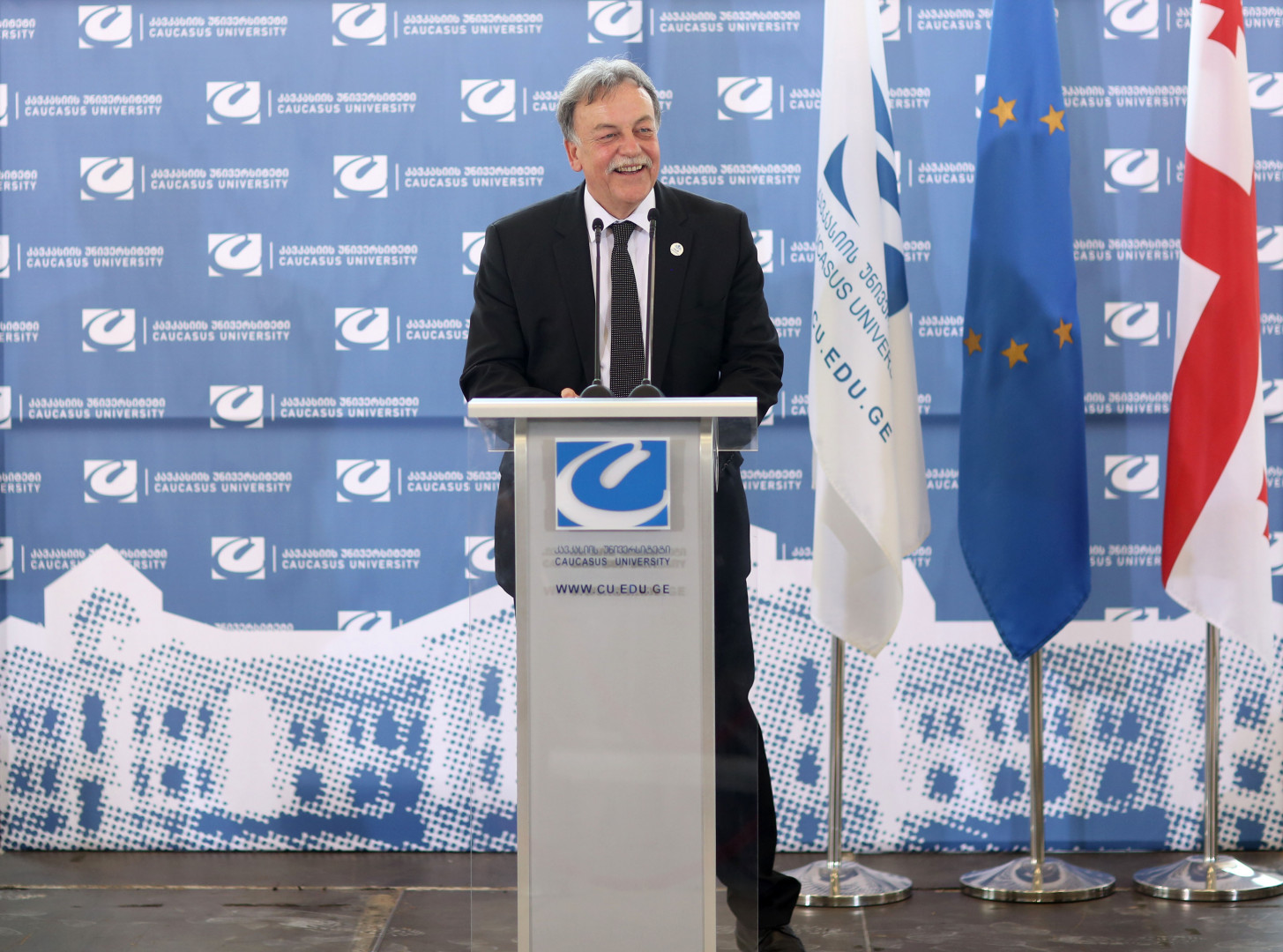 კავკასიის უნივერსიტეტის კამპუსის ოფიციალური გახსნის ღონისძიება