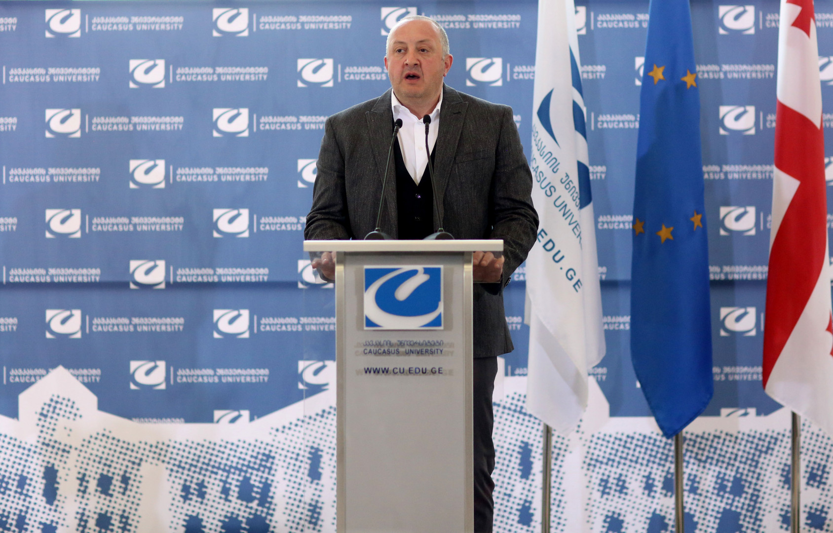 კავკასიის უნივერსიტეტის კამპუსის ოფიციალური გახსნის ღონისძიება
