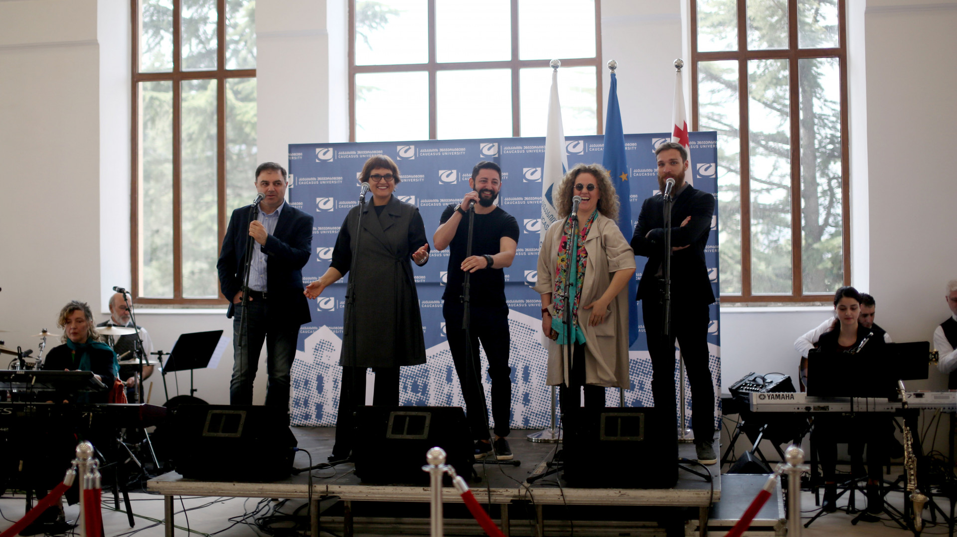 კავკასიის უნივერსიტეტის კამპუსის ოფიციალური გახსნის ღონისძიება