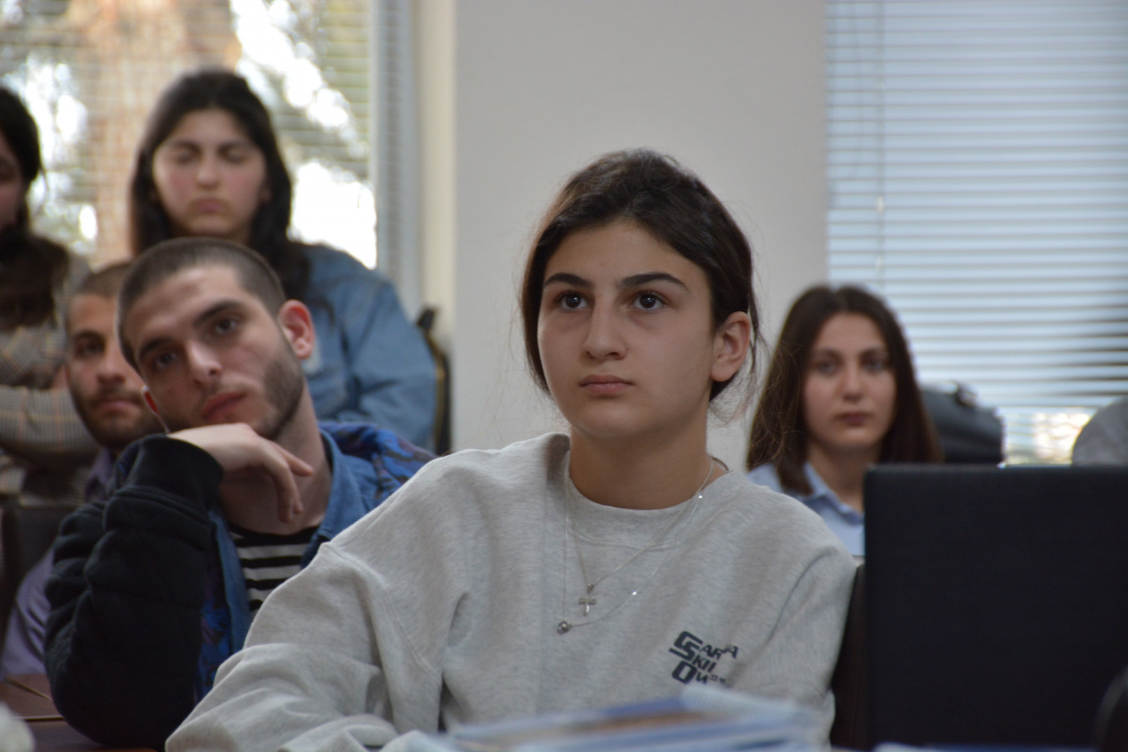 კავკასიის უნივერსიტეტის წარმომადგენლები დედოფლისწყაროს სასწავლო ცენტრში ,,სპექტრი’’