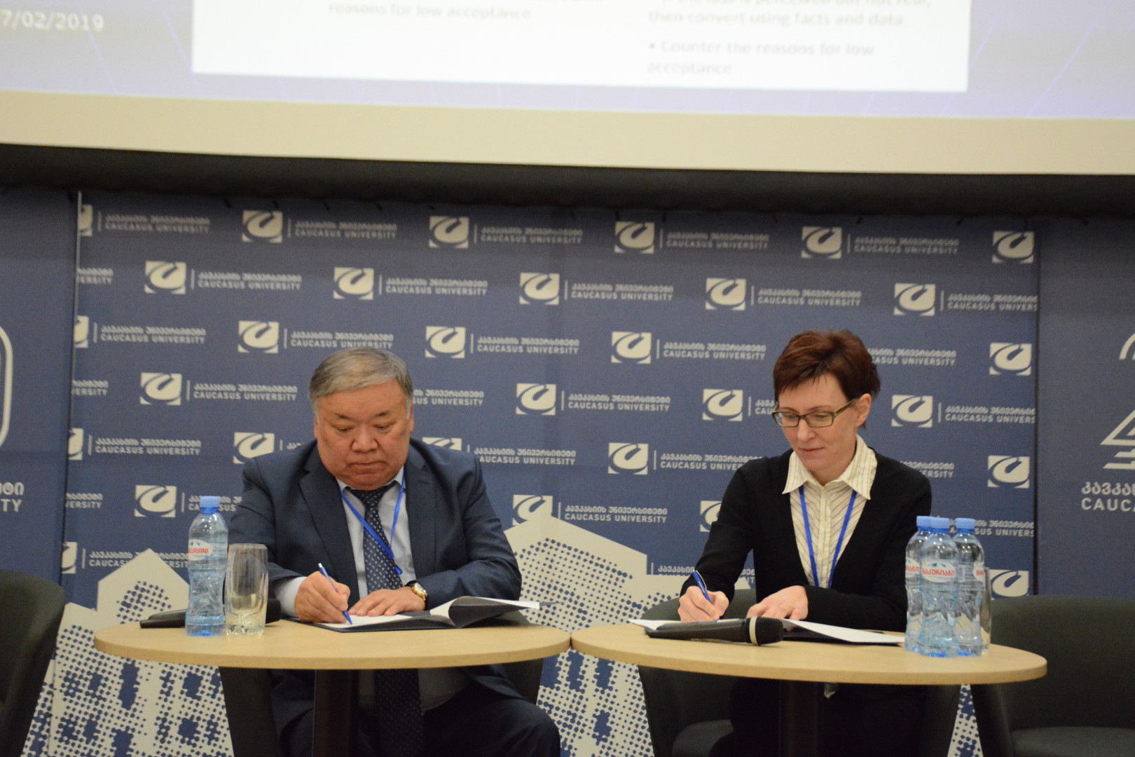 INTERNATIONAL CONFERENCE AT CAUCASUS UNIVERSITY