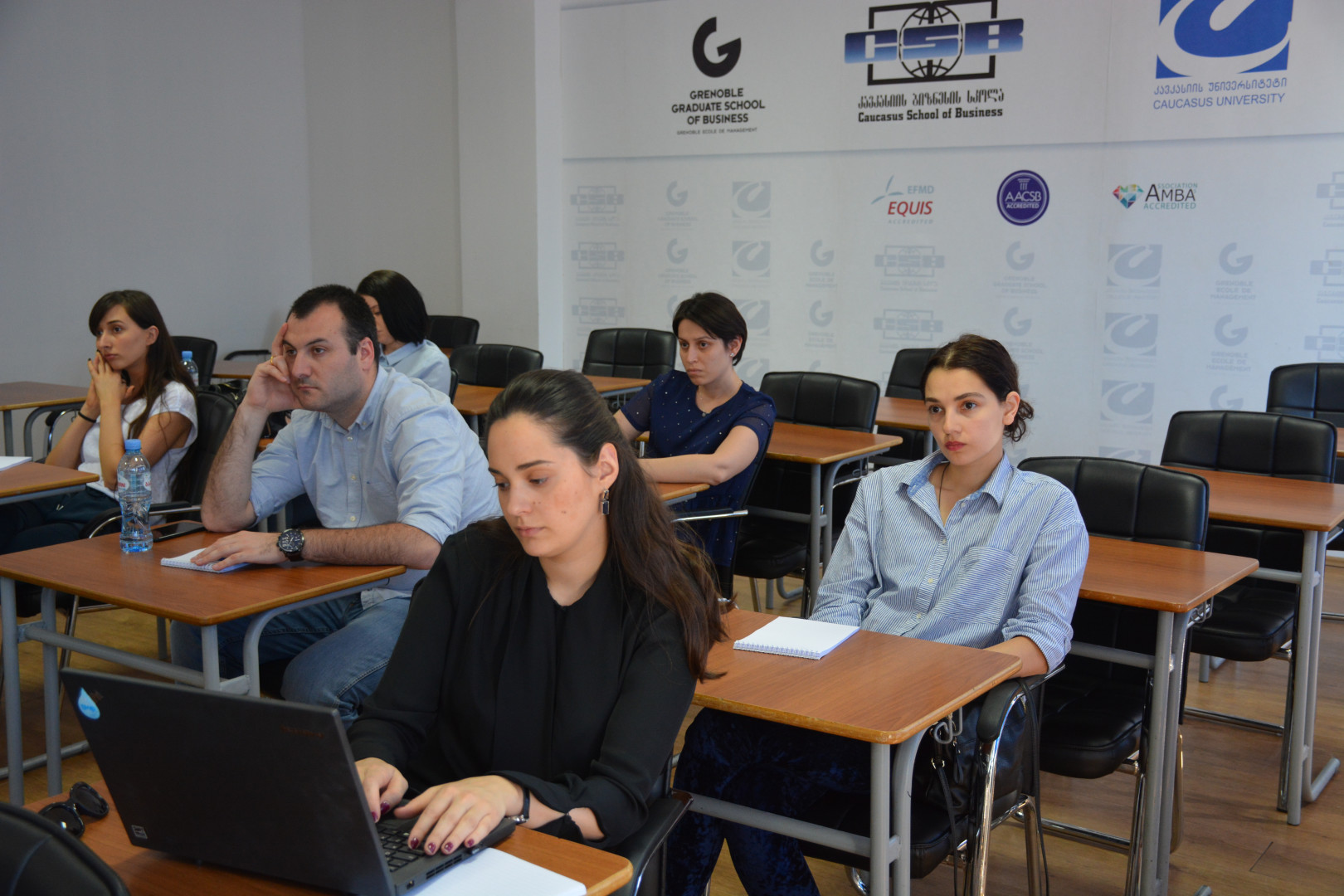 კოშიცეს ტექნიკური უნივერსიტეტის პროფესორები სტუმრად კავკასიის უნივერსიტეტში