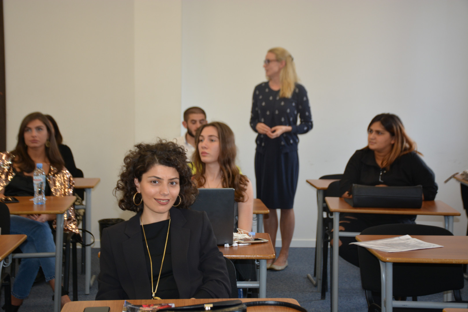 რიგის უმაღლესი სამართლის სკოლის წარმომადგენლის ვიზიტი კავკასიის უნივერსიტეტში