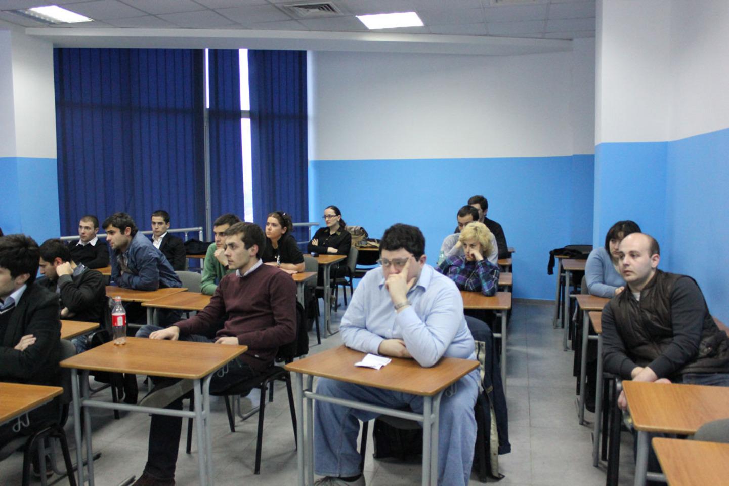 "KPMG"-ის წარმომადგენელები კავკასიის უნივერსიტეტში