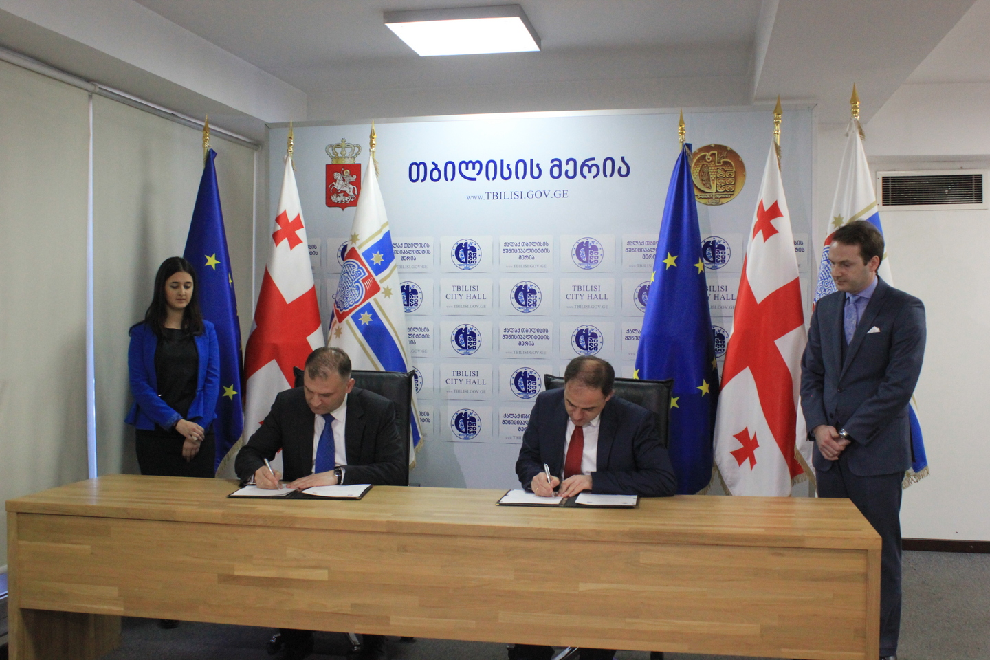 ურთიერთთანამშრომლობის მემორანდუმი თბილისის მერიასთან 