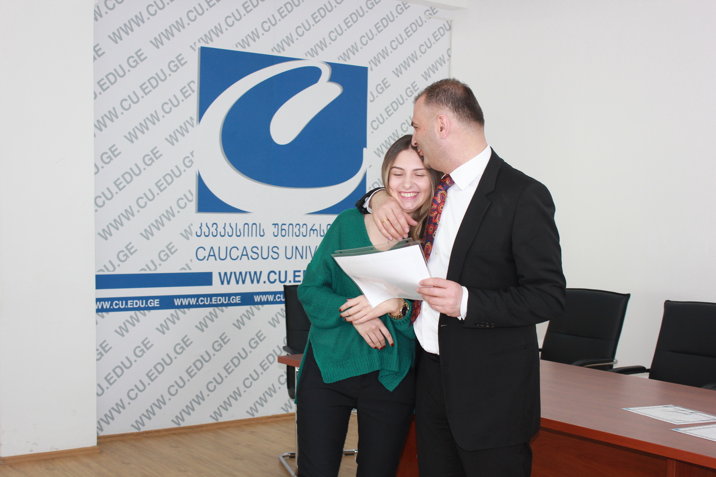 გაეროს ასამბლეაში მონაწილეების დაჯილდოება