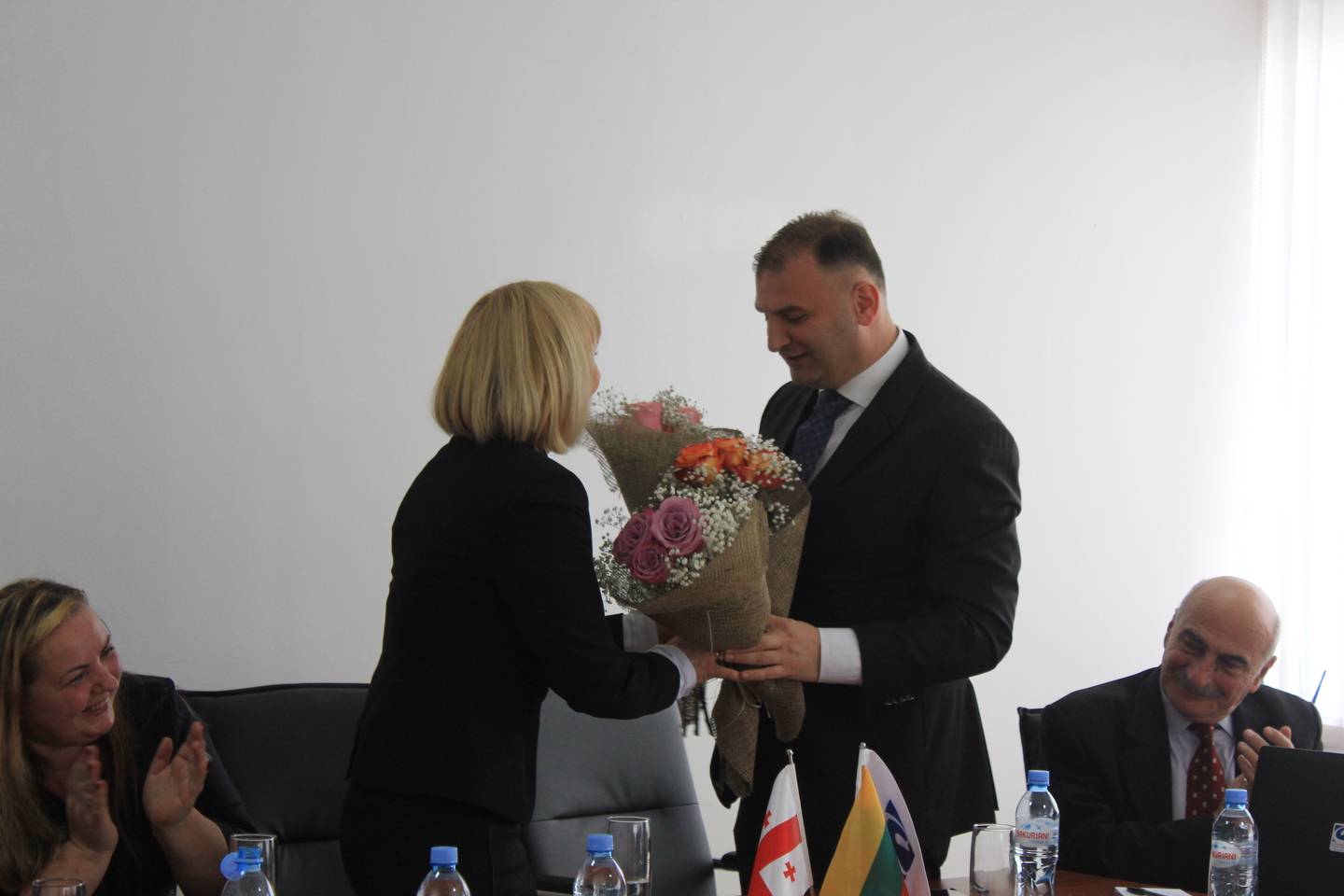 ლიტვის დელეგაციის ვიზიტი კავკასიის უნივერსიტეტში 