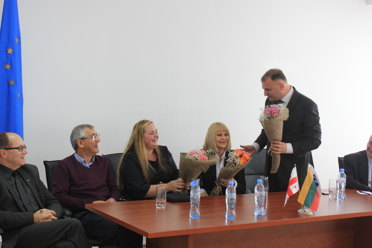 ლიტვის დელეგაციის ვიზიტი კავკასიის უნივერსიტეტში 