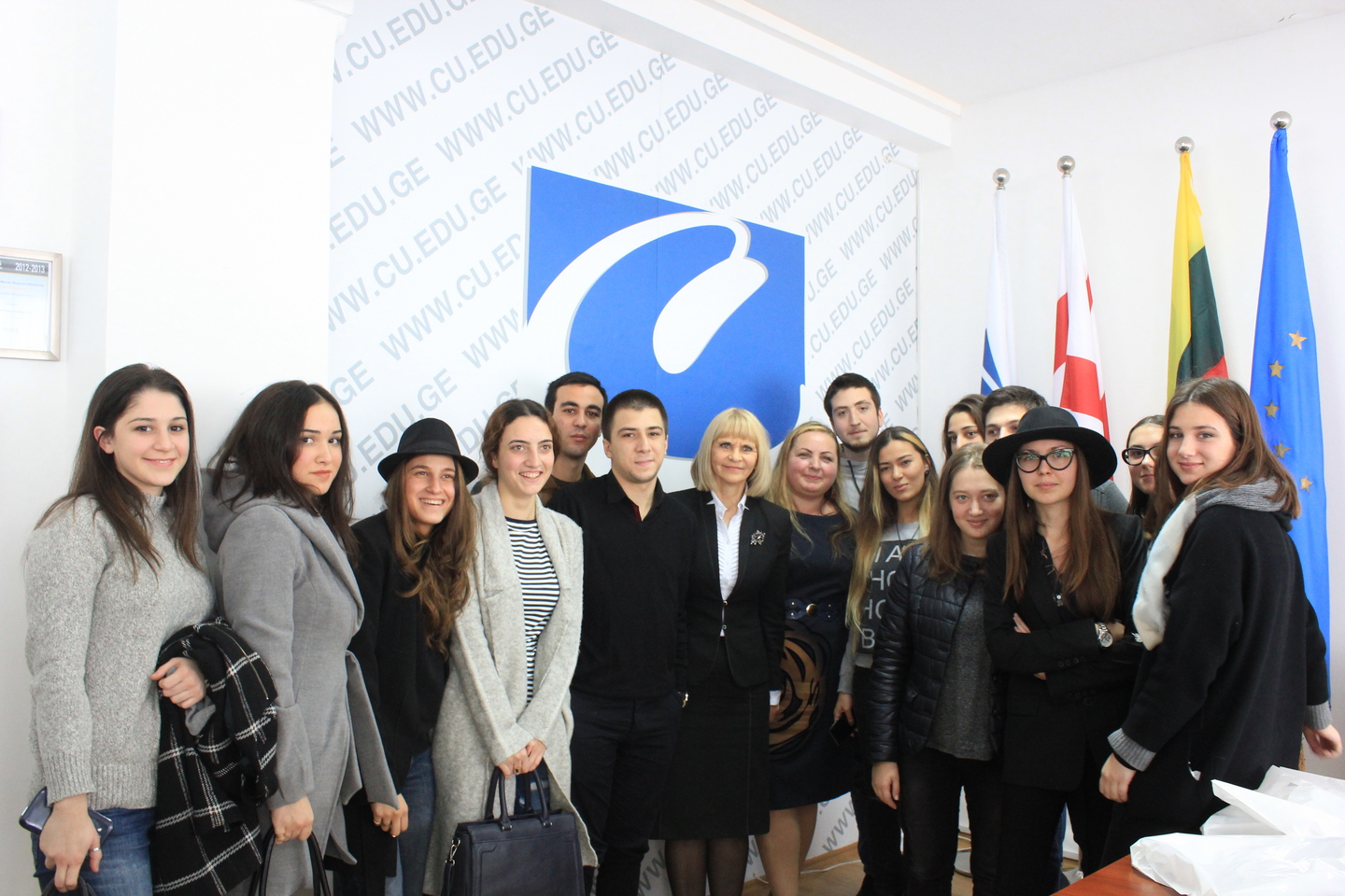 ლიტვის დელეგაციის ვიზიტი კავკასიის უნივერსიტეტში 