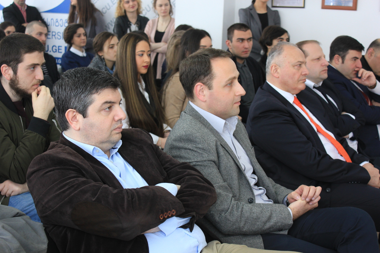 კახი კალაძე სტუმრად კავკასიის უნივერსიტეტში