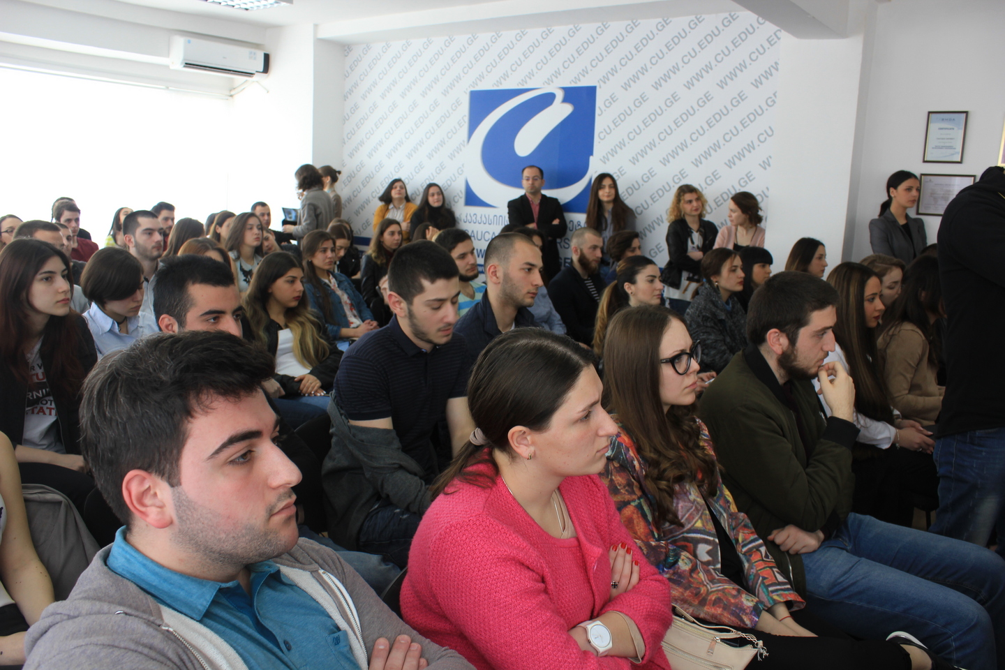 კახი კალაძე სტუმრად კავკასიის უნივერსიტეტში
