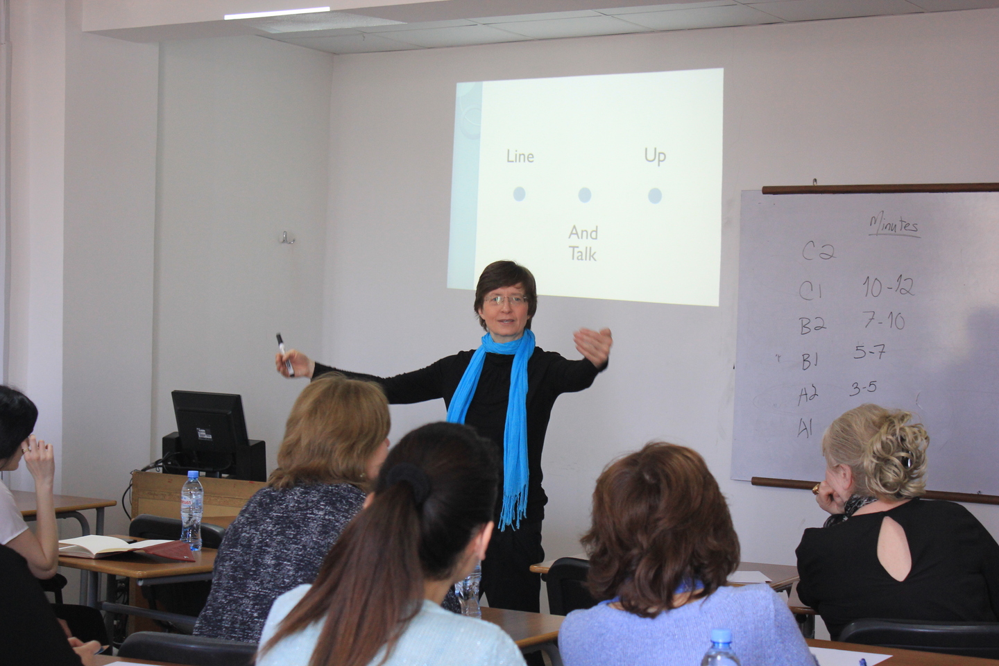 LCC International University-ს პროფესორის ლექციები კავკასიის უნივერსიტეტში