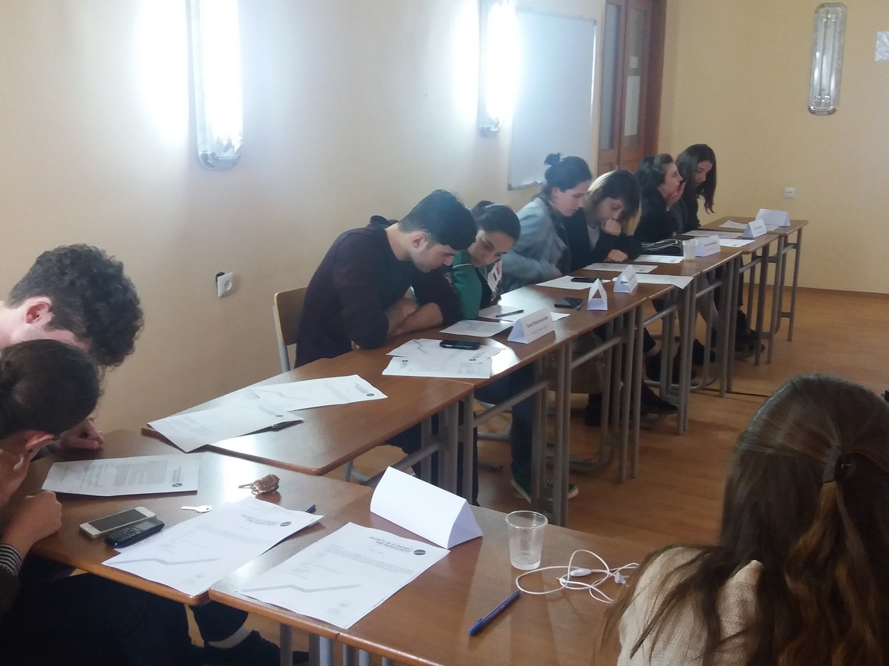 შჩეჩინის უნივერსიტეტის ლექტორები კავკასიის უნივერსიტეტში